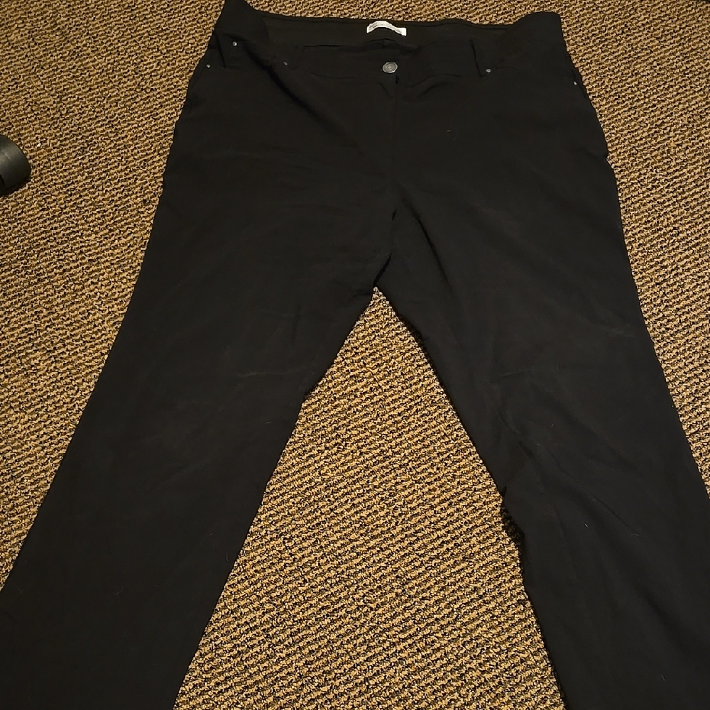 89th And Madison Black Jeggings Denim Jeans Skinny Plus